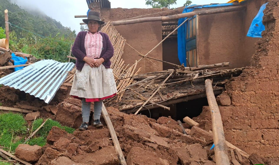APURÍMAC EN EMERGENCIA: LLUVIAS INTENSAS PROVOCAN COLAPSO DE VIVIENDAS Y FAMILIAS DAMNIFICADAS